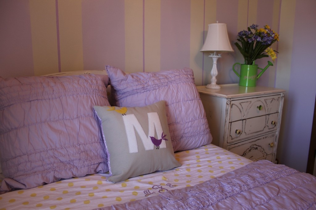 Lilac and Yellow Toddler Room - Project Nursery