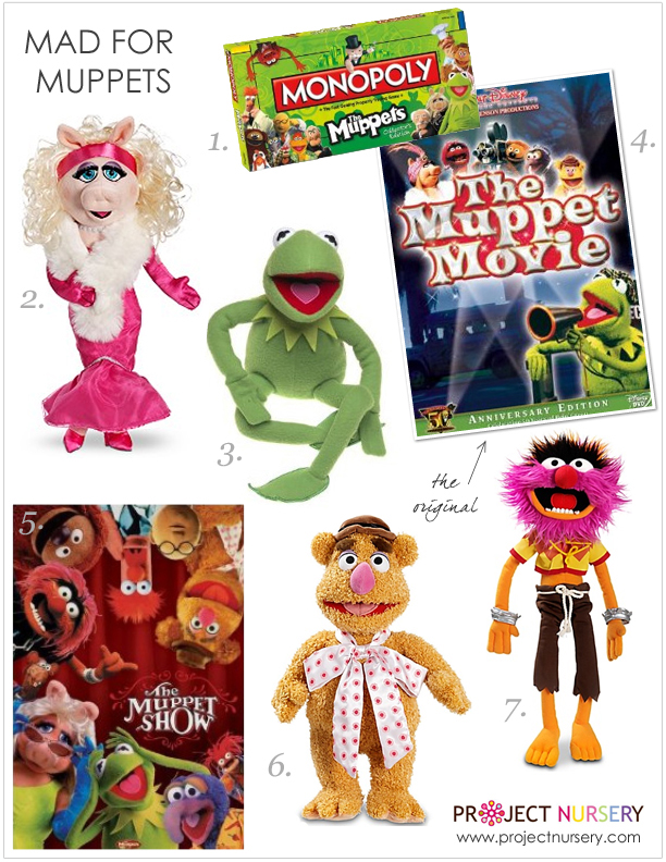 the muppets plush toys