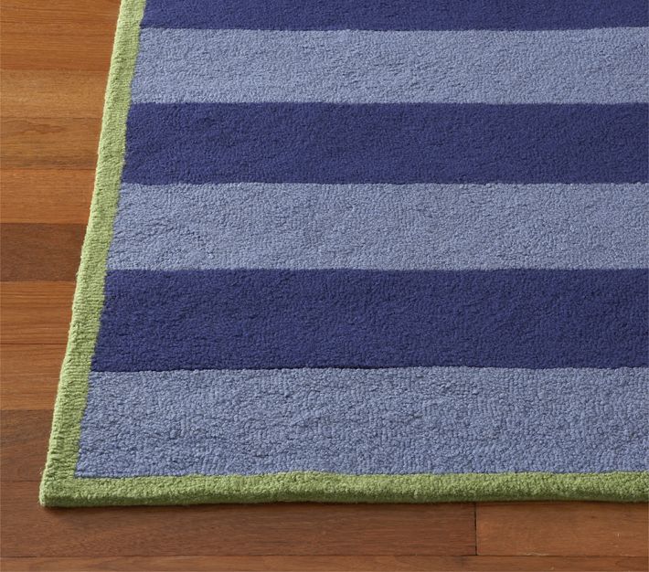 Rugby Striped Rug from Pottery Barn Kids