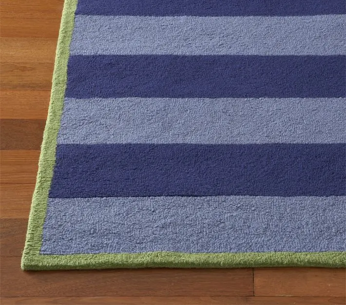 Rugby Striped Rug from Pottery Barn Kids