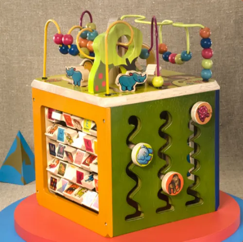 B.Zany Zoo Activity Cube