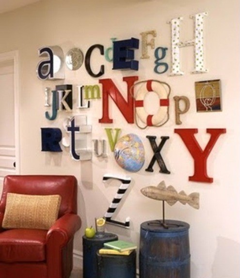 Alphabet Wall