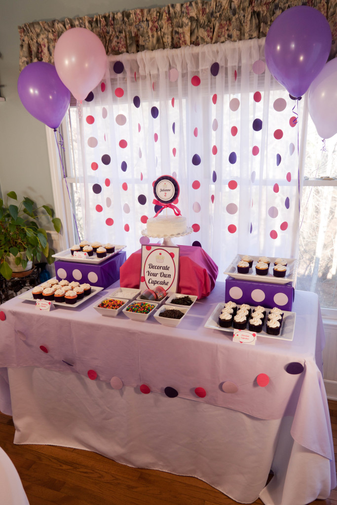Cupcakes and Polka Dots 2nd Birthday Party - Project Nursery
