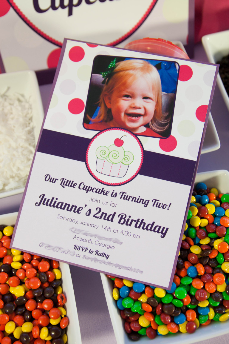 Cupcakes and Polka Dots 2nd Birthday Party - Project Nursery