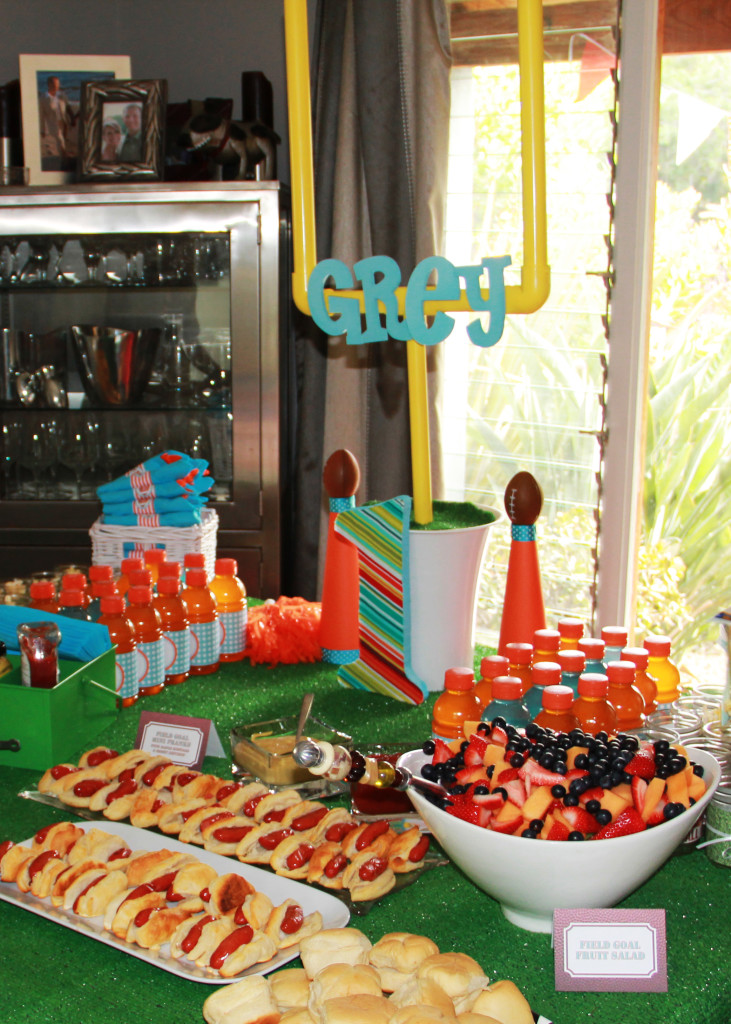 Greyson's #1: A Football Birthday Party - Project Nursery