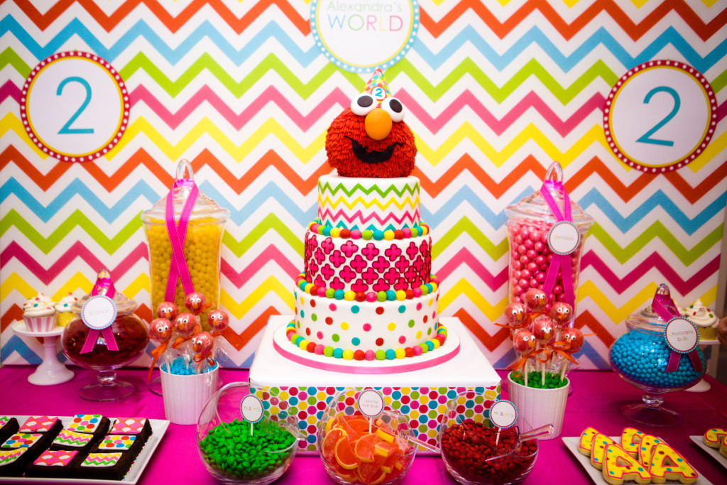 Girly Elmo Birthday Party - Project Nursery