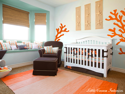 nursery by Little Crown Interiors