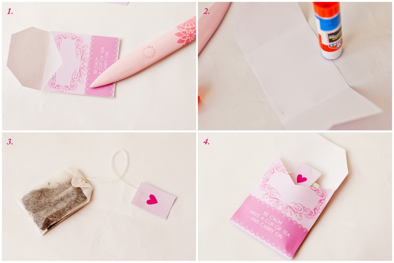 DIY Tea Bag Holders