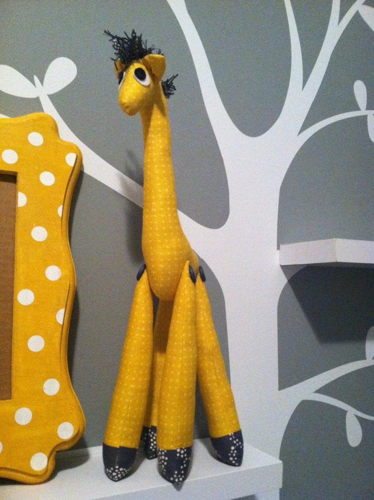 large stuffed giraffe for nursery