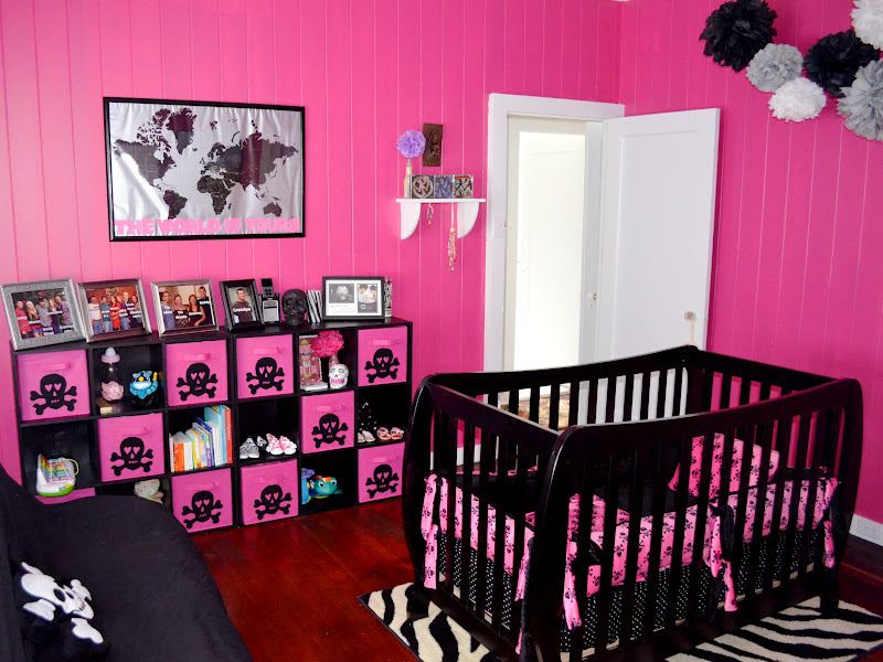 Eva S Punk Rock Princess Nursery Project Nursery