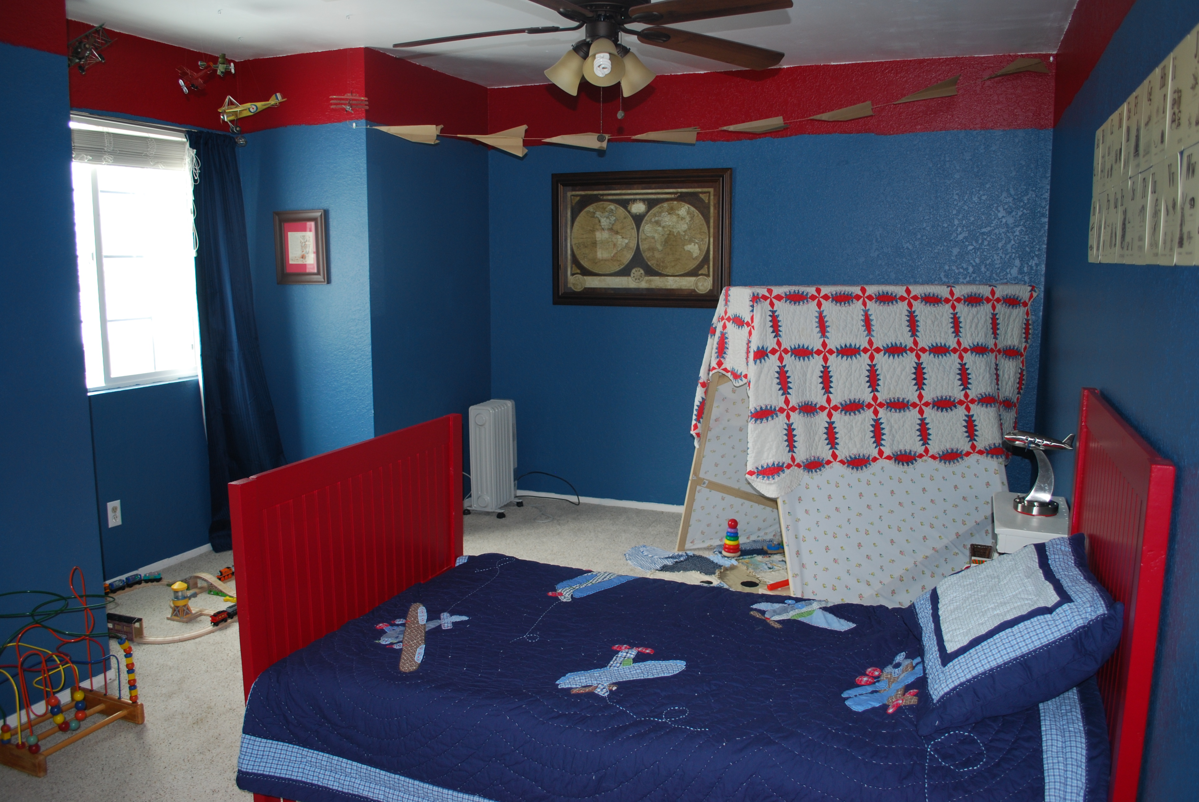 Airplane Toddler Room Project Nursery