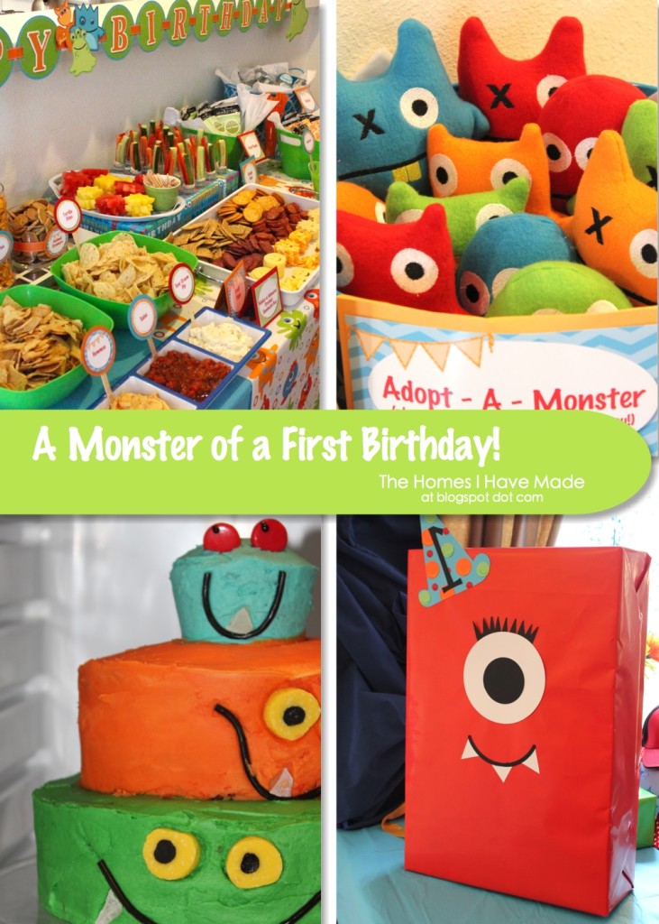 child shower baby 5th First   Monster Nursery Project Party A a of Birthday