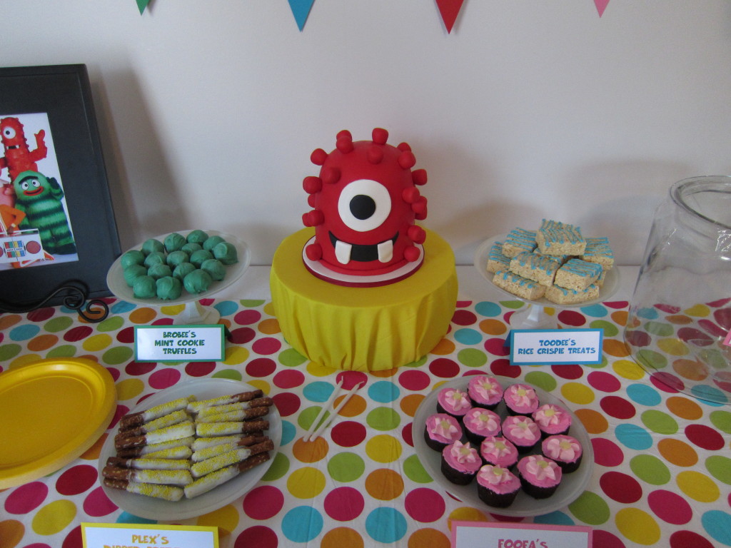 Cambria's Yo Gabba Gabba 2nd birthday party! - Project Nursery