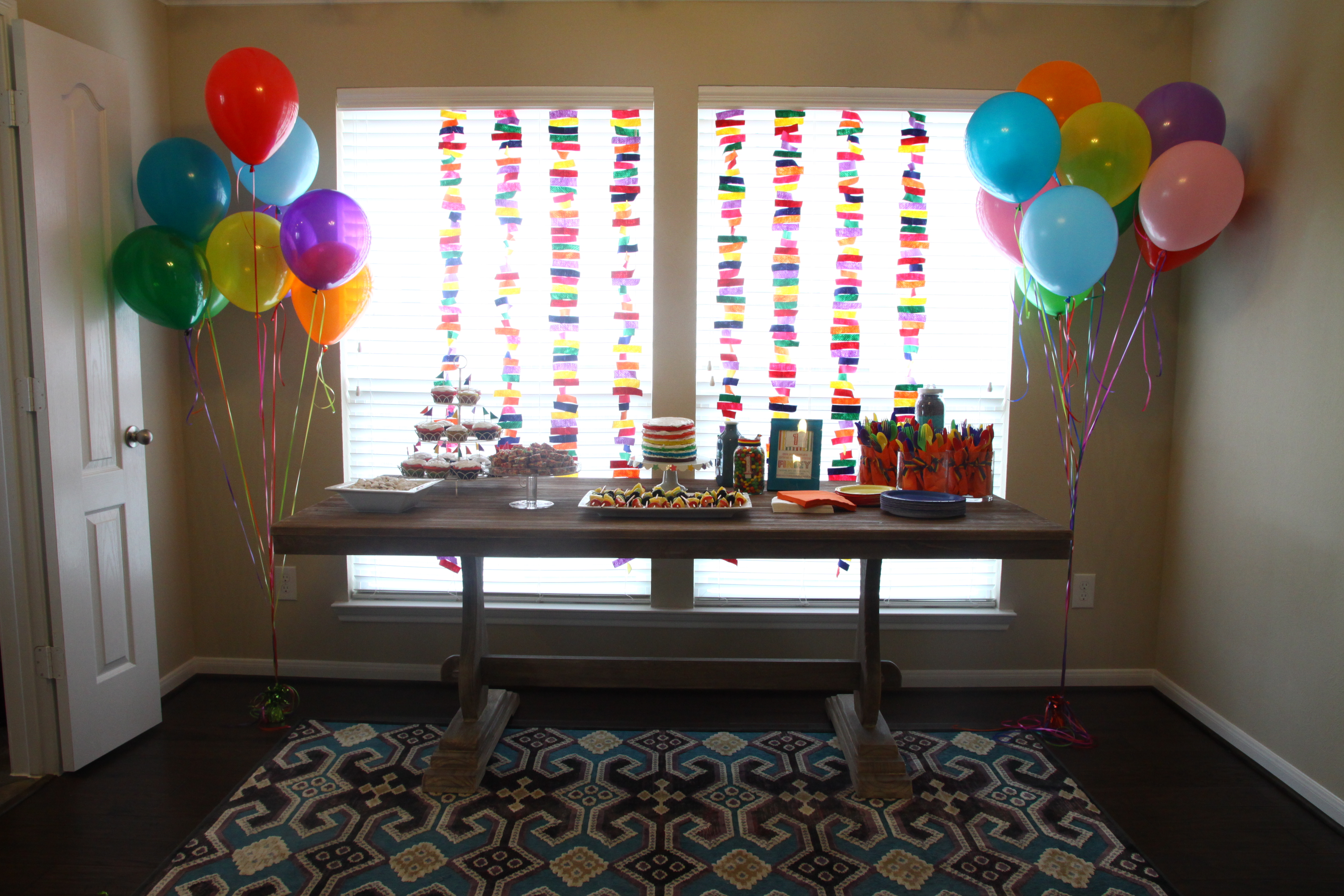 Mila's Rainbow Party - Project Nursery