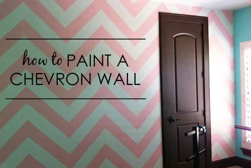 Paint Your Wall With a Chevron / Herringbone Pattern : 7 Steps (with  Pictures) - Instructables