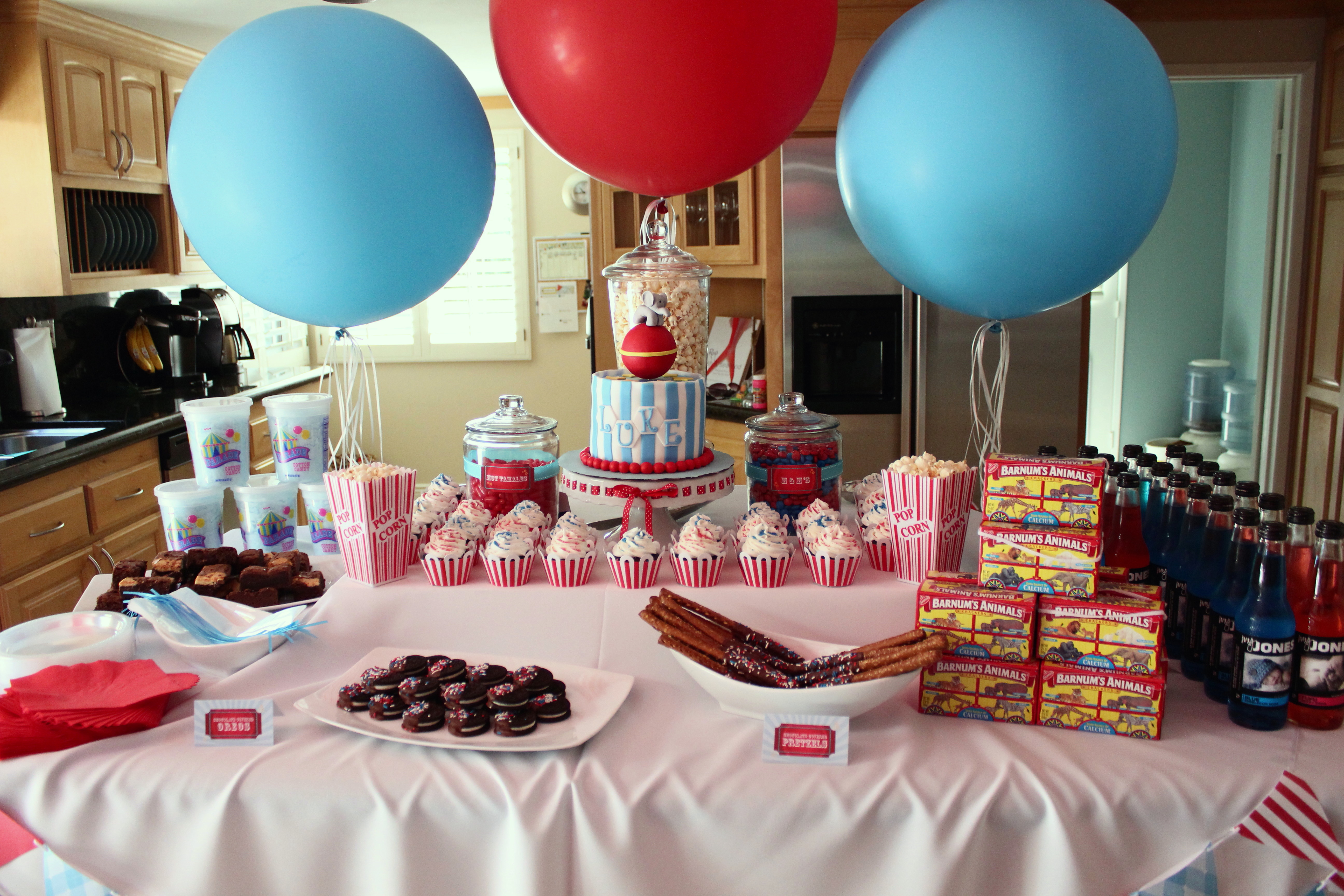 Luke's First Birthday Circus - Project Nursery