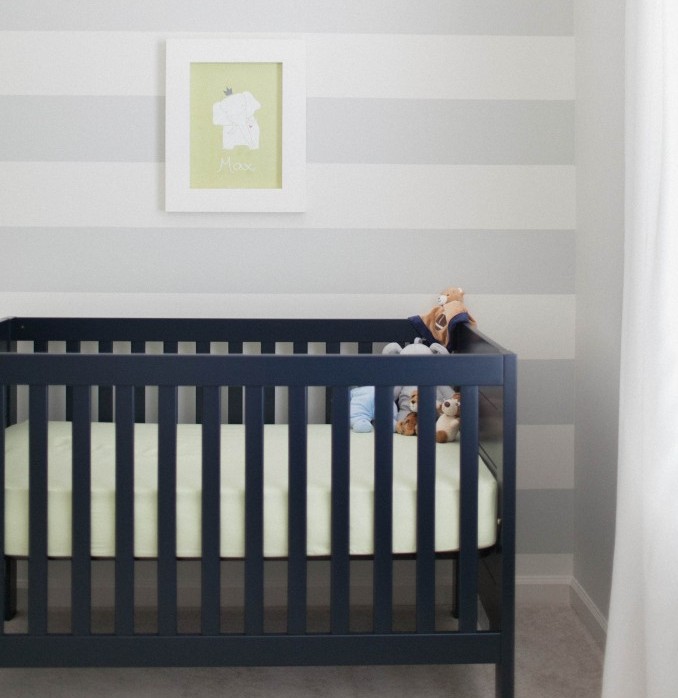 blue cribs for babies