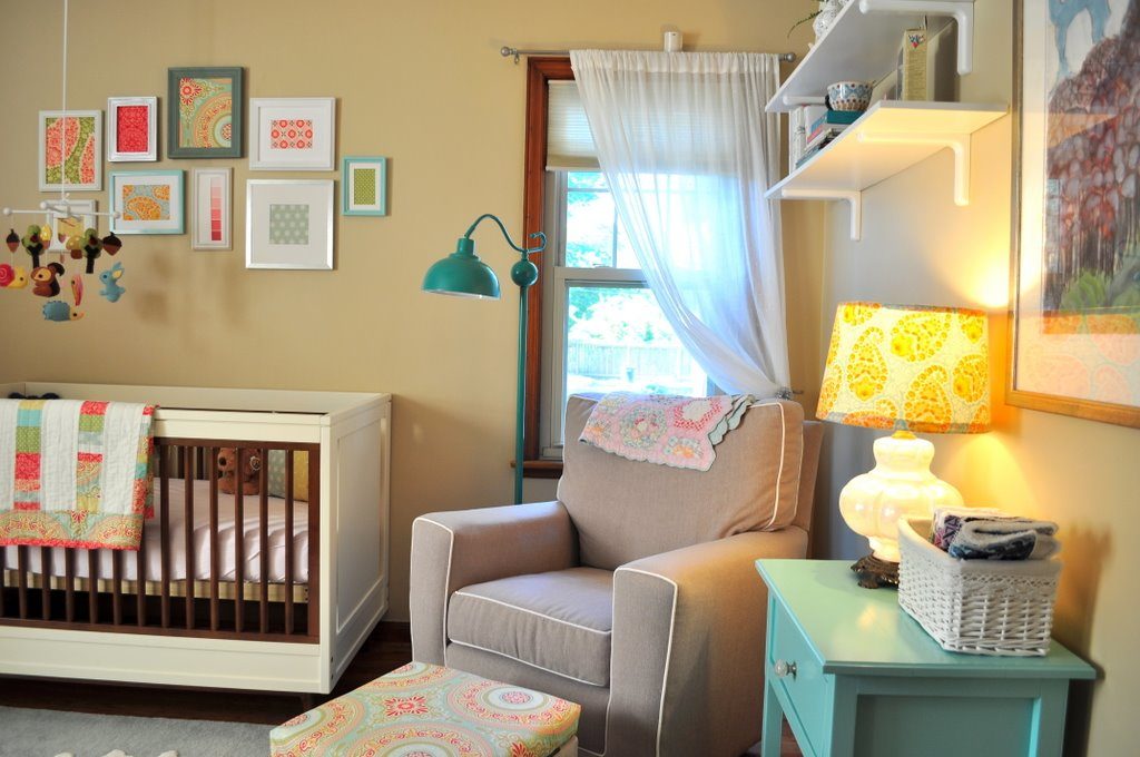 Eclectic + Relaxing Nursery for Baby Girl - Project Nursery