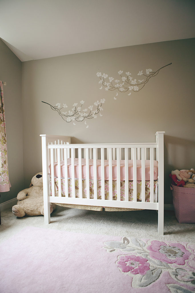 Madeline S Earthy Pink And Green Not Too Girly Nursery