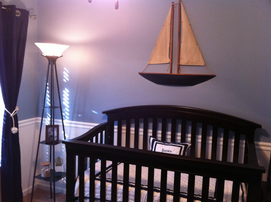 nautical nursery for baby james - project nursery