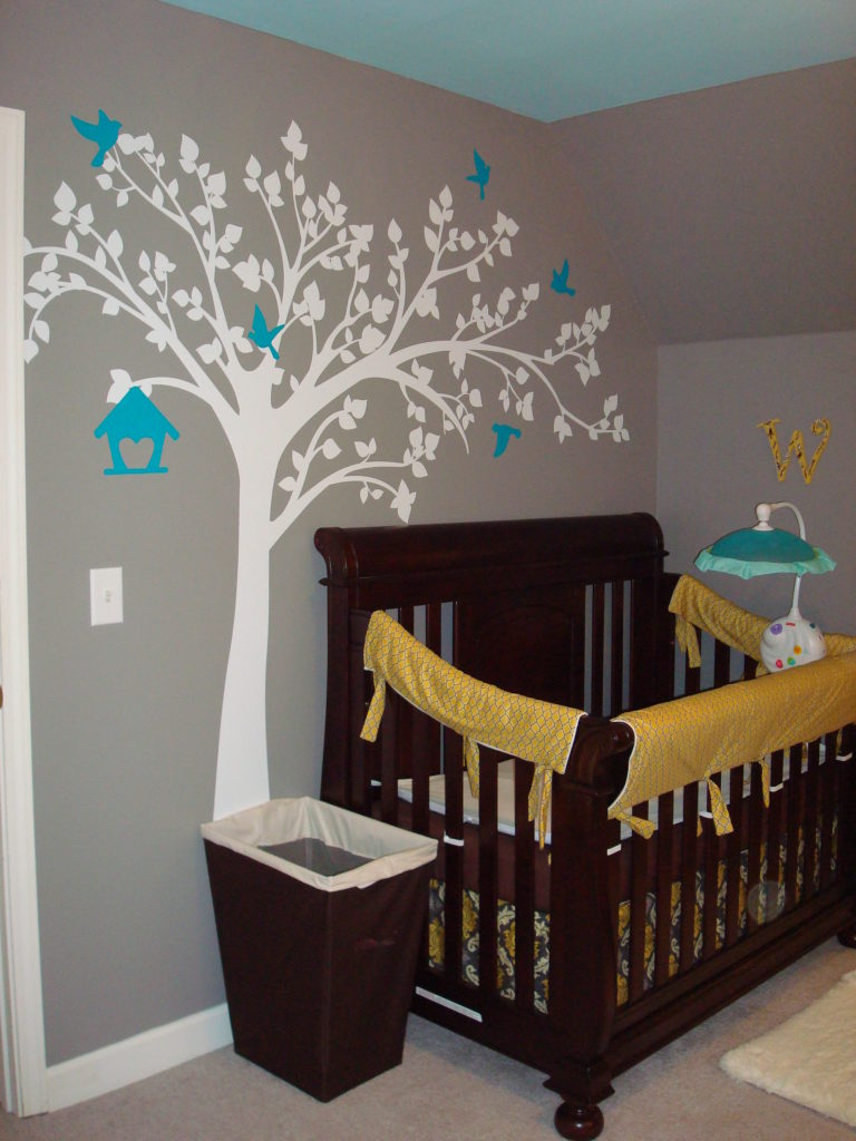 Yellow, Gray, Turquoise Nursery - Project Nursery