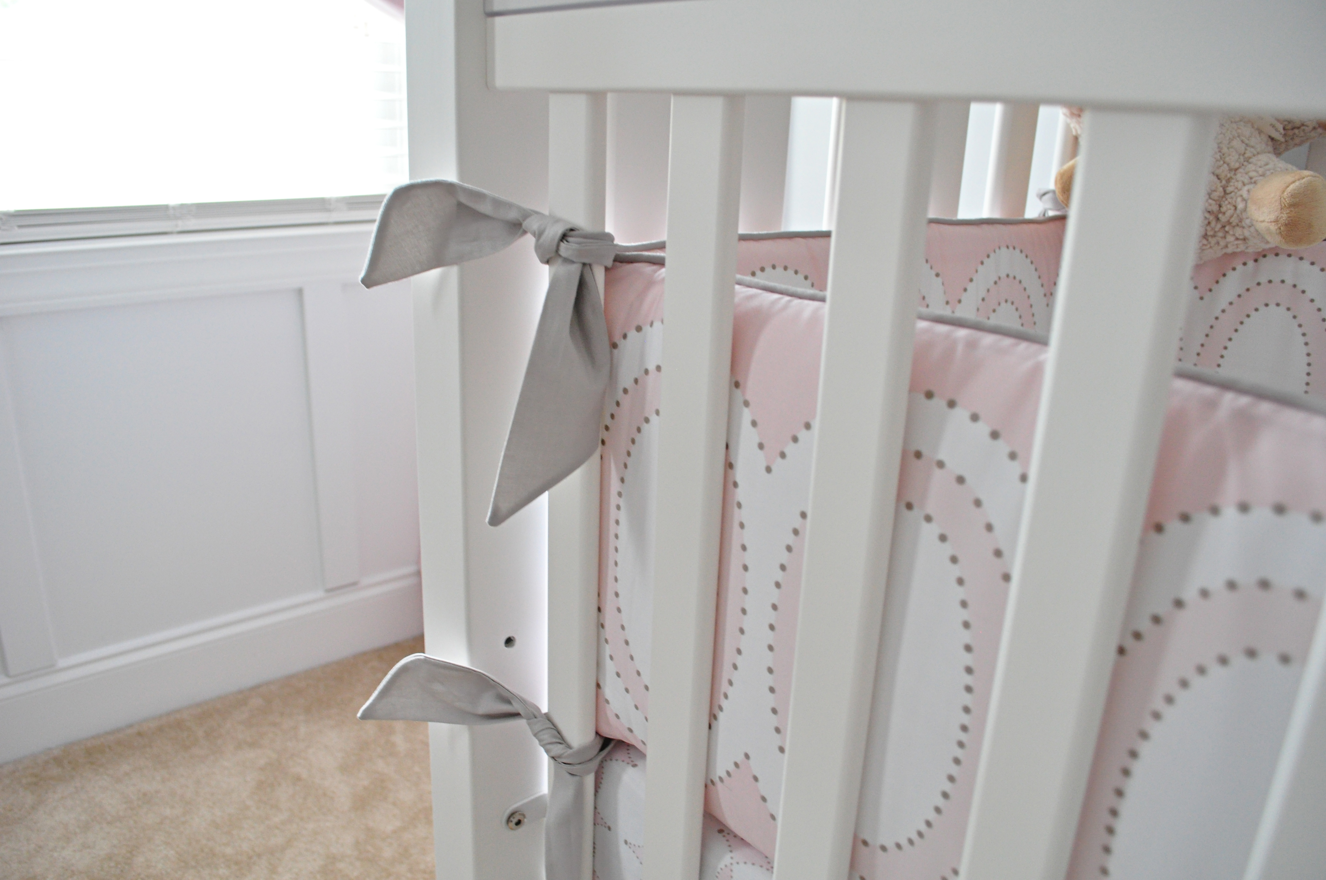 Colette Collection Crib Bumper from Serena & Lily