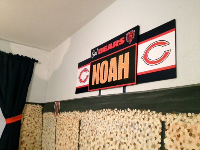 Chicago Bears Stadium Nursery Project Nursery