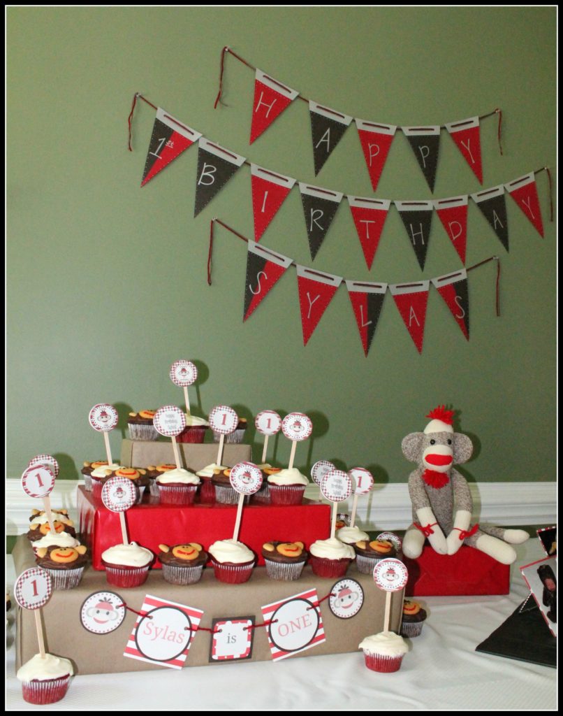 Sylas's DIY 'Sock Monkey' 1st Birthday Party - Project Nursery