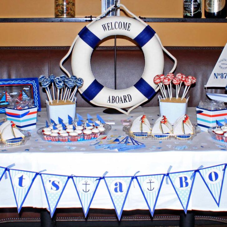Sailor/nautical Baby Shower Party Ideas, Photo 4 of 19