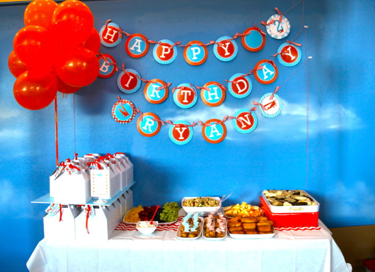 Airplane Birthday Party - Project Nursery