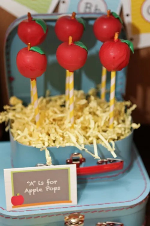 Apple Cake pops