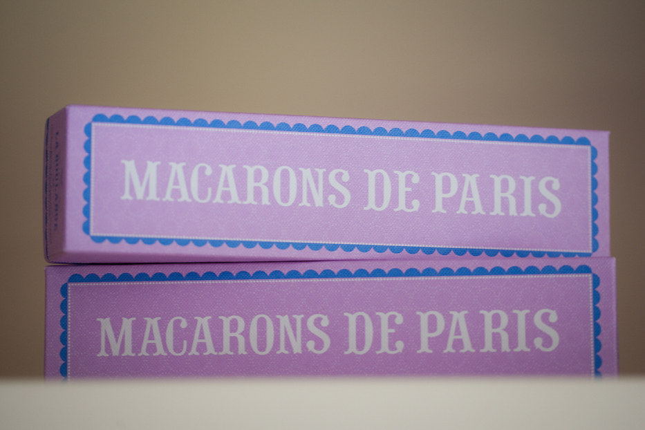 Purple Macarons De Paris Boxes