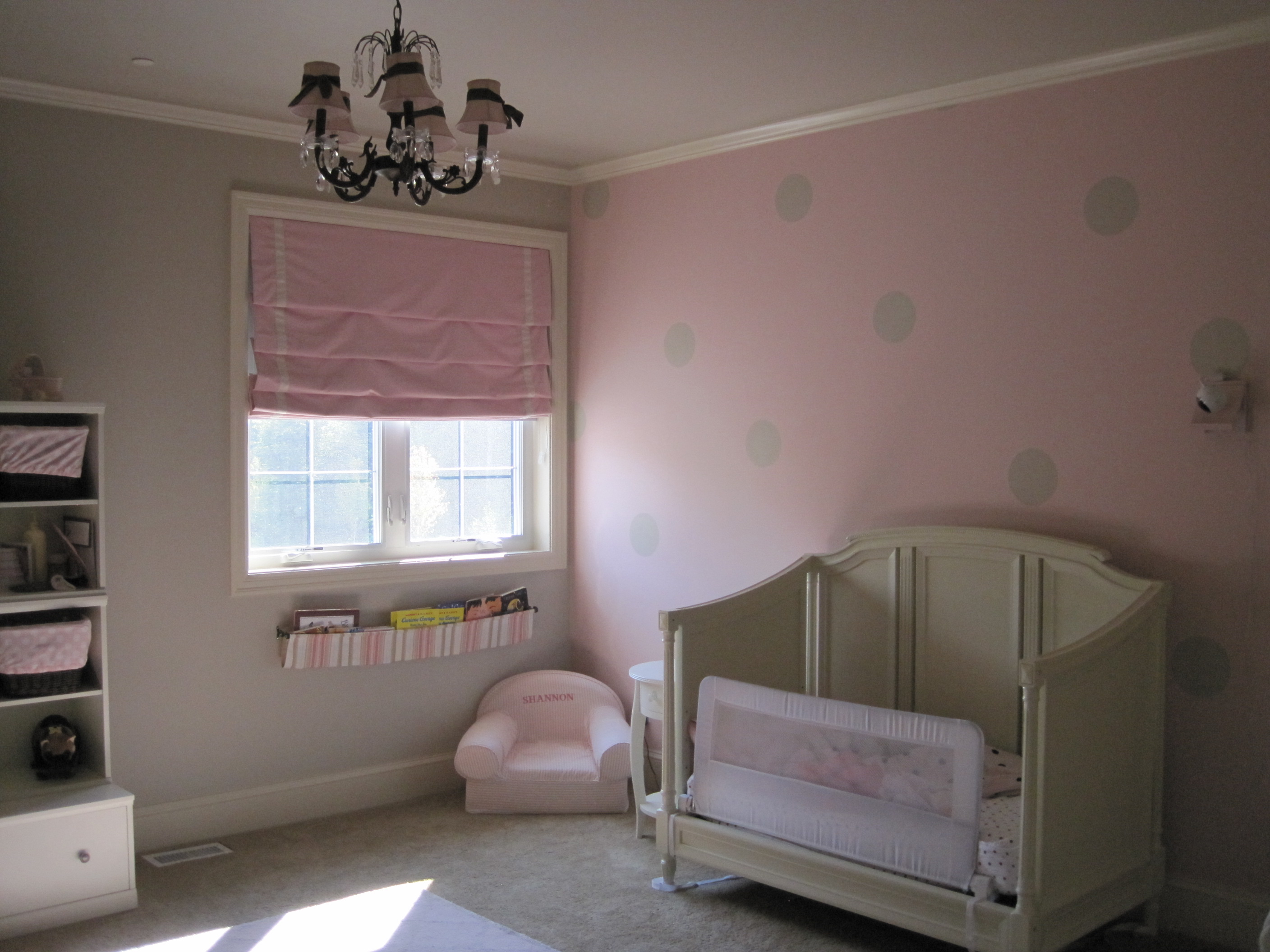 Pink And Cream Girl S Nursery Project Nursery