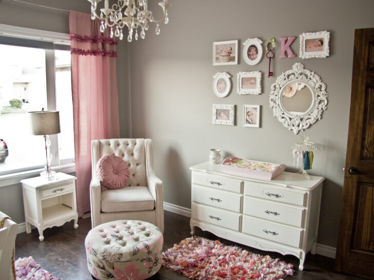 Pink and Girly Nursery