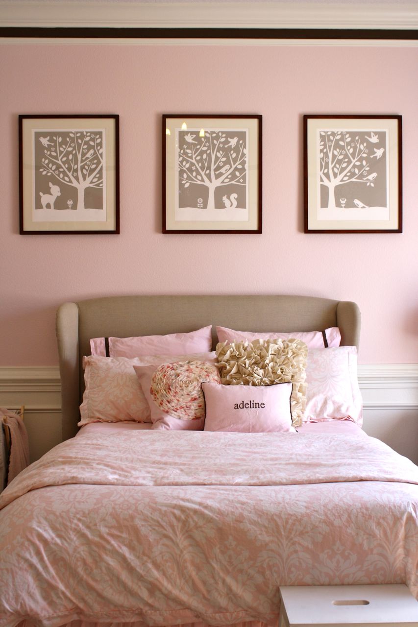  big girl  room  in pink  Project Nursery