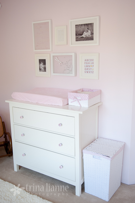 Simple Pink And White Girl Nursery Project Nursery