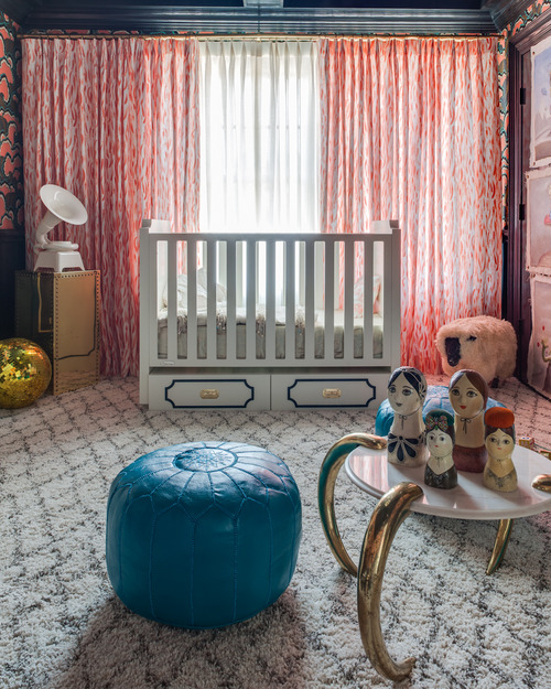 Searching for nursery ideas that are not pink or blue? Here are 20 hip nursery ideas that are anything but boring! From dark wall nurseries, to pattern galore - check out these unique baby nursery ideas. 