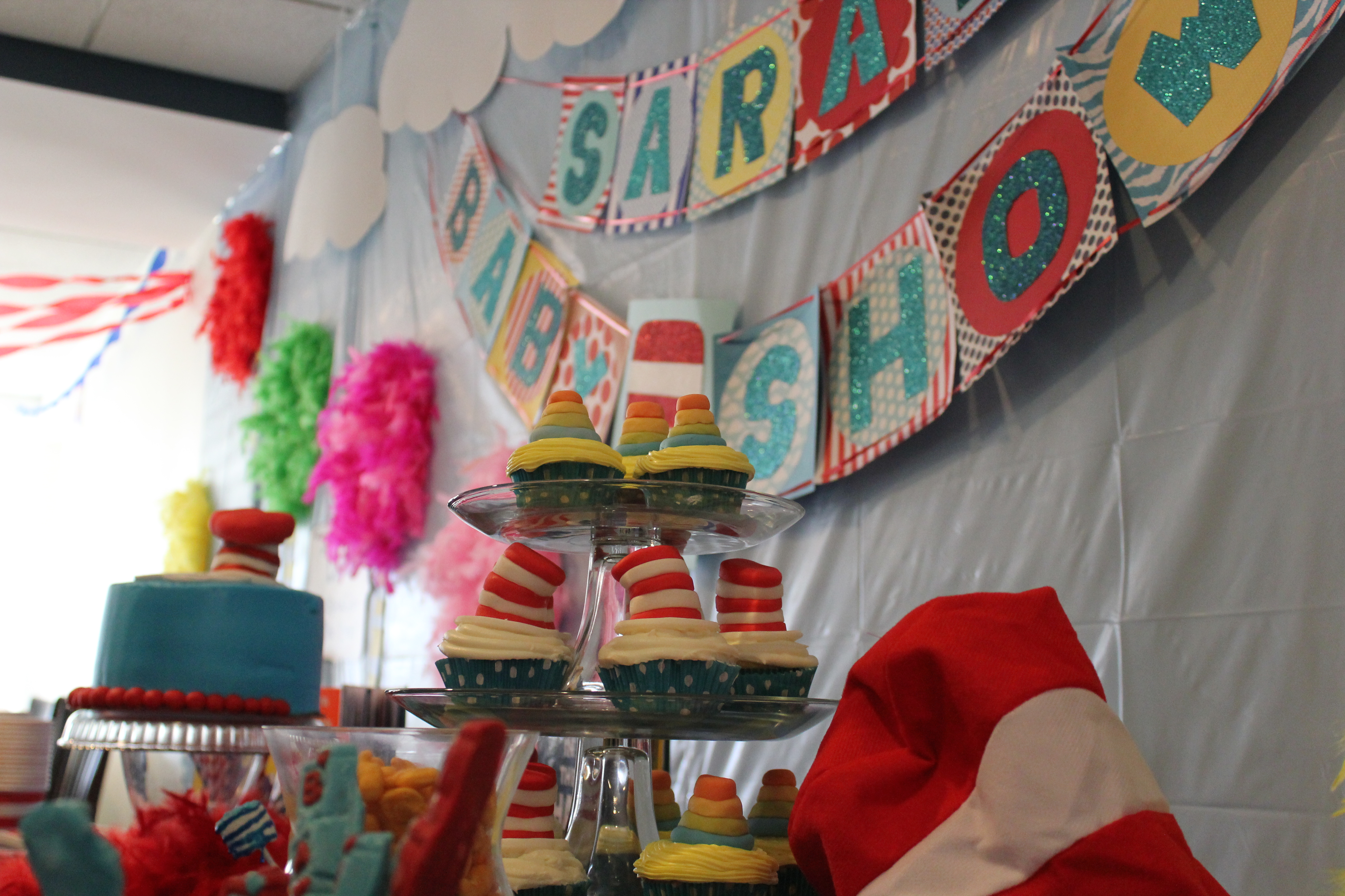 Dr. Seuss Themed Baby Shower