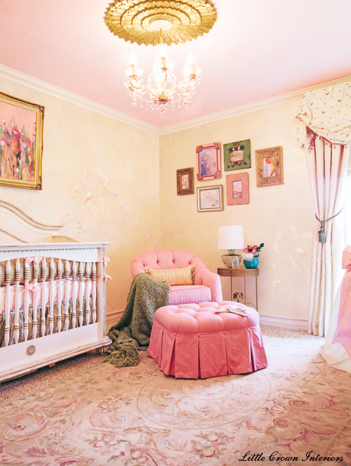 Design Reveal: Sophisticated & Chic Girl's Nursery