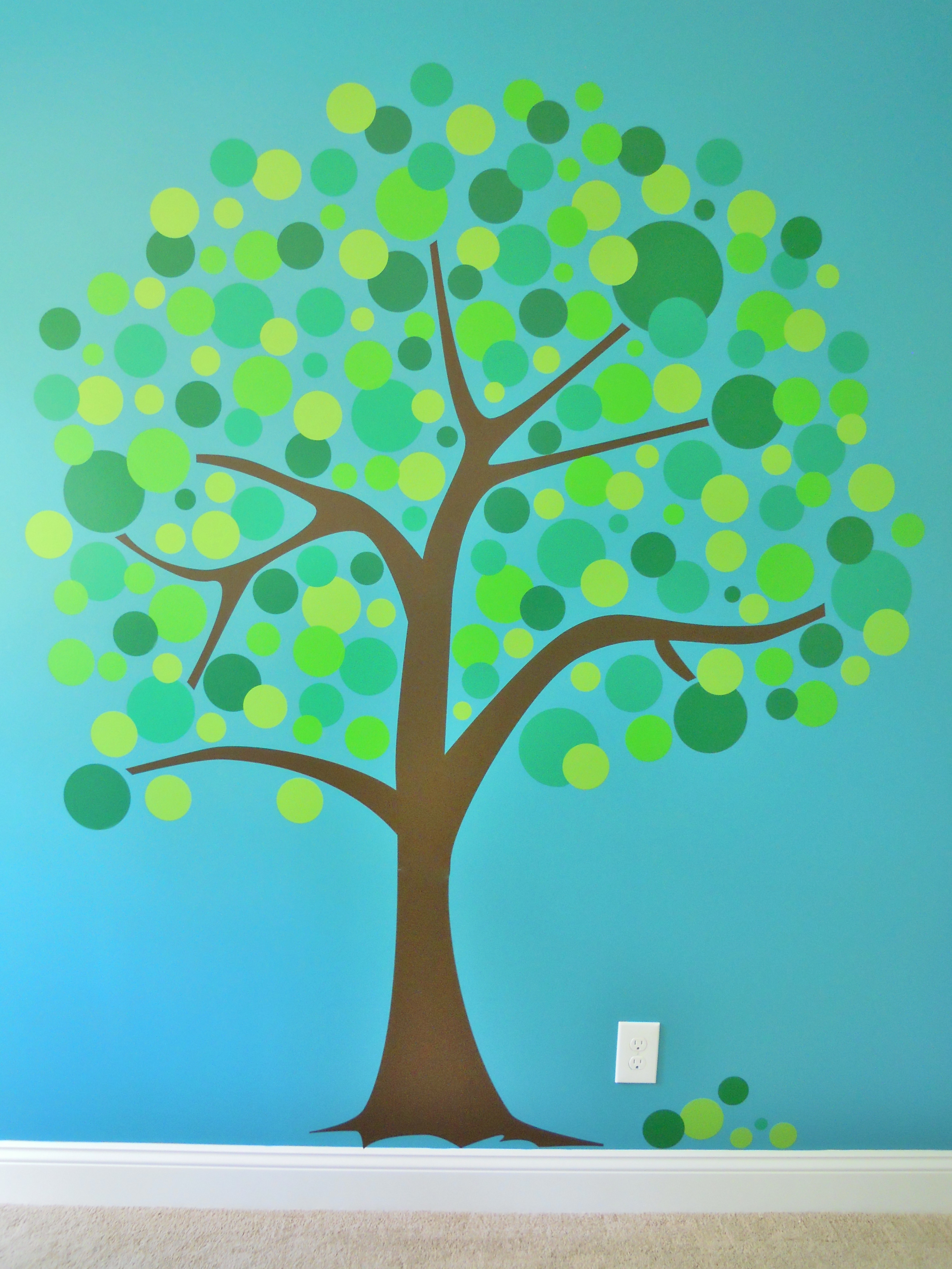 Boy Treetop Nursery Tree Decal