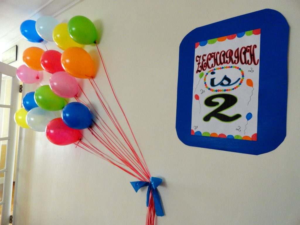 2nd Birthday Balloon Bash Project Nursery