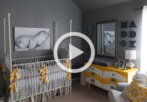 Room Tour Gray And Yellow Nursery