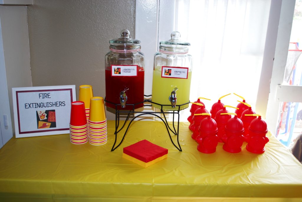 Fire Truck Themed Birthday Party - Project Nursery