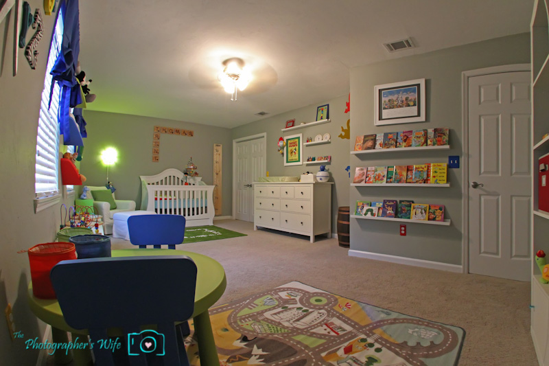 Colorful Disney and Toy Story Inspired Bedroom & Play Room - Project ...