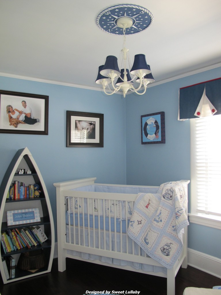 boat bookcase for nursery