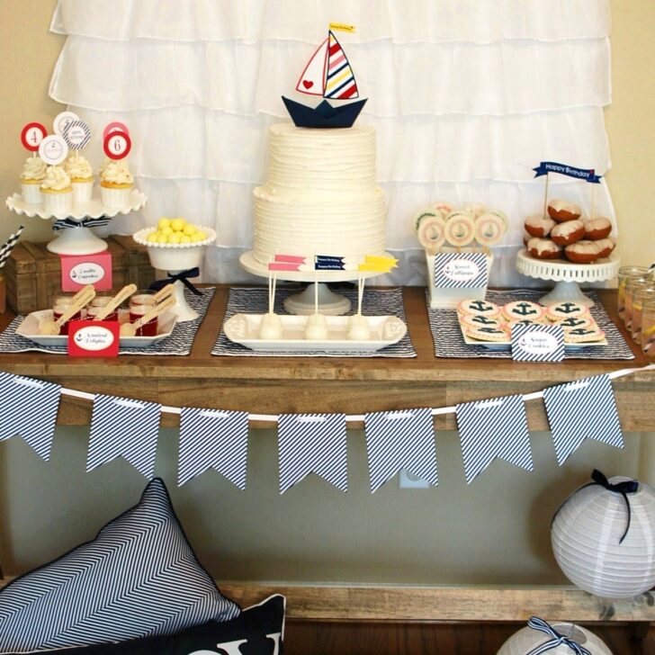 Let's Set Sail Party by anna and blue paperie - Project Nursery