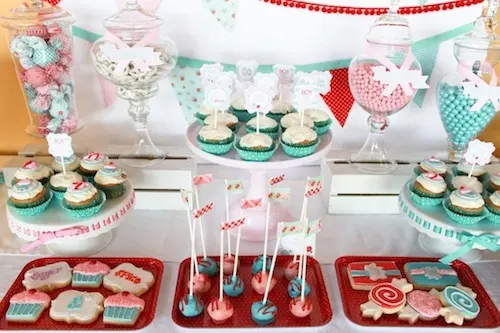 Party Reveal: Sugar & Spice - A Baby Shower for Twins!