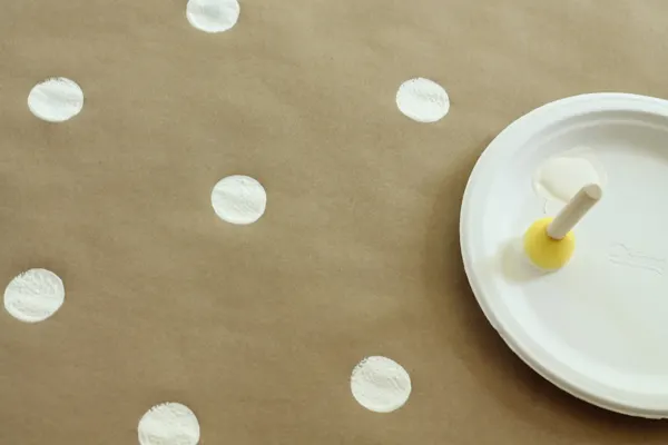 Polka Dot DIY Table Runner