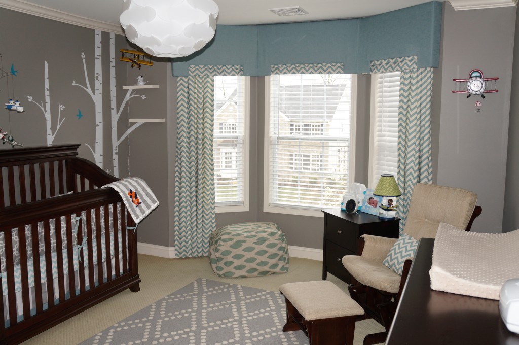 airplane themed crib bedding