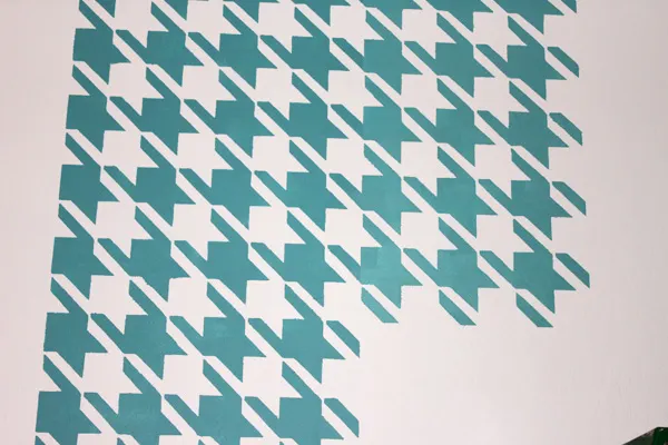 Houndstooth Stencil